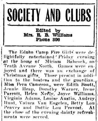 other Newspaper clipping from Dec 20, 1925 5781894
