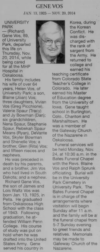 other Newspaper clipping from Nov 24, 2014 5782189
