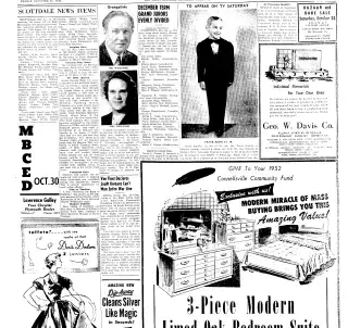 other Newspaper clipping from Oct 24, 1952 5782241
