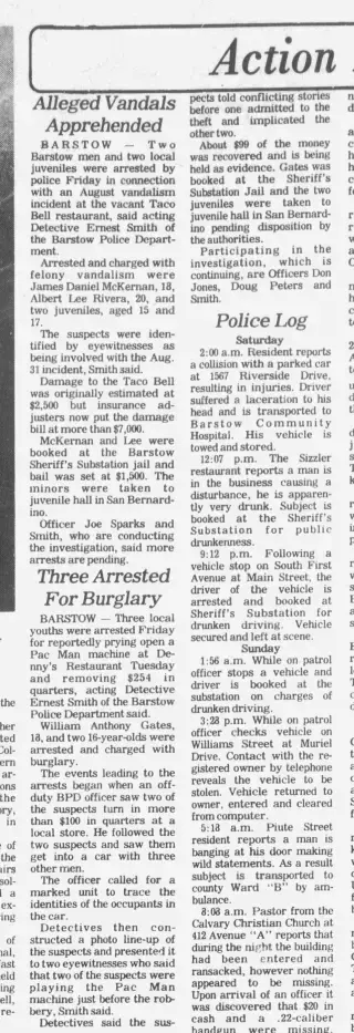other Newspaper clipping from Oct 25, 1982 5783030