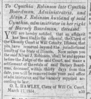 other Newspaper clipping from Apr 18, 1854 5783164