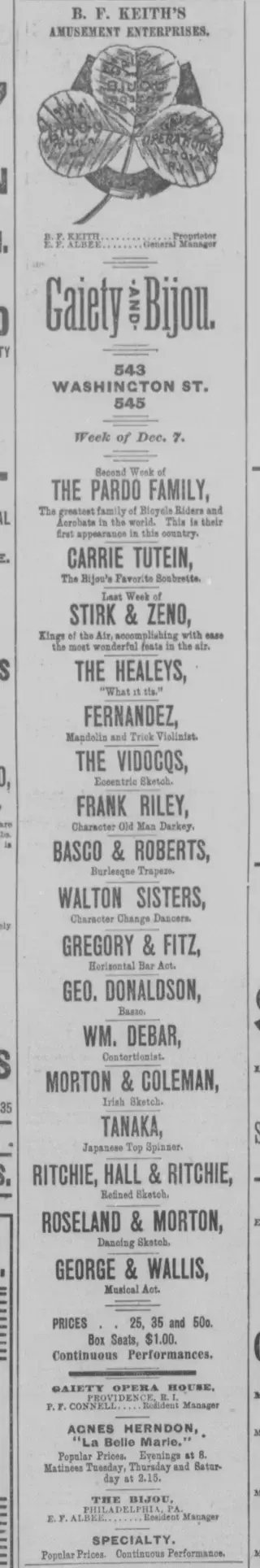 other Newspaper clipping from Dec 6, 1891 5783170