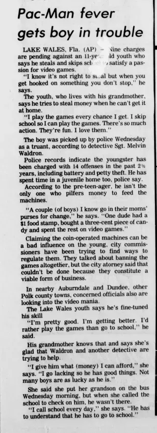 other Newspaper clipping from Apr 30, 1982 5783403