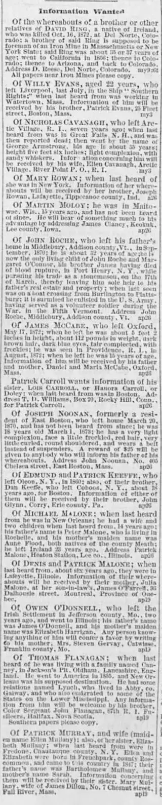 other Newspaper clipping from May 3, 1873 5783589
