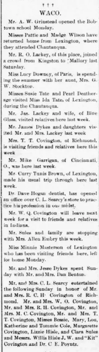 other Newspaper clipping from Jul 15, 1896 5783637