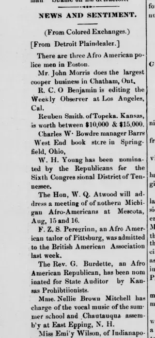 other Newspaper clipping from Aug 11, 1888 5783696