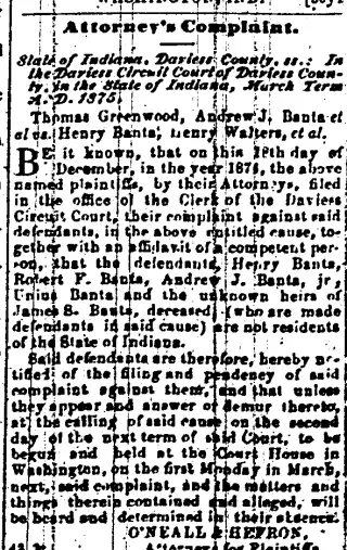 other Newspaper clipping from Dec 19, 1874 5784006