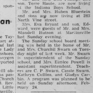 other Newspaper clipping from Feb 16, 1952 5784145