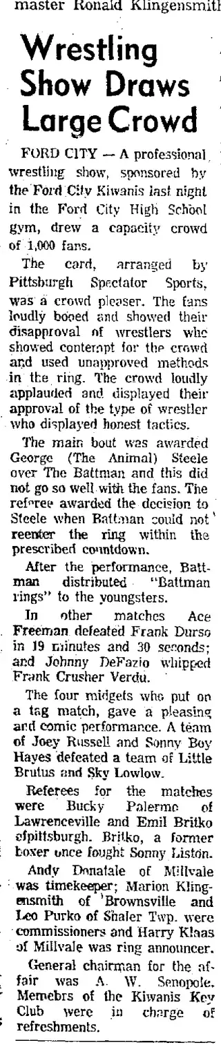 other Newspaper clipping from Apr 25, 1970 5784332