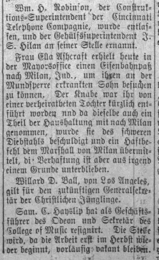 other Newspaper clipping from Feb 6, 1901 5784433