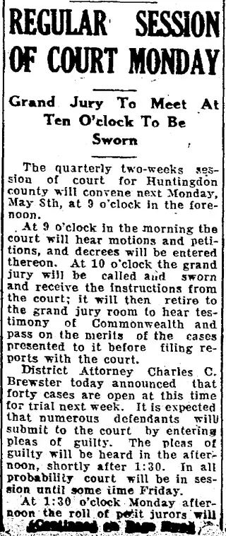 other Newspaper clipping from May 6, 1933 5784445