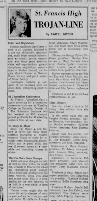 other Newspaper clipping from Oct 13, 1961 5784621
