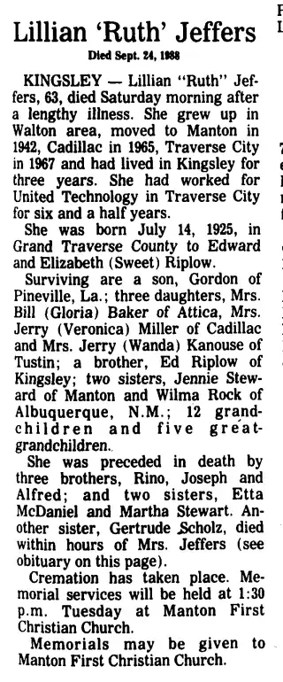 other Newspaper clipping from Sep 26, 1988 5784622