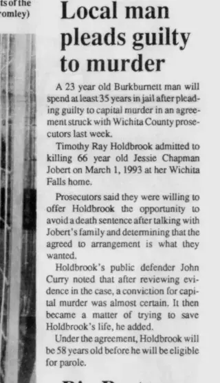 other Newspaper clipping from Jan 27, 1994 5784627