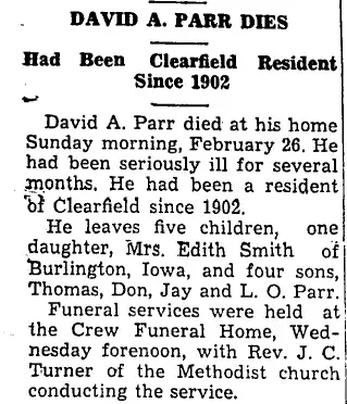 other Newspaper clipping from Mar 9, 1933 5784708