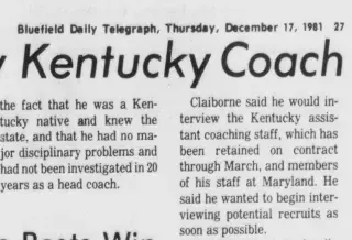 other Newspaper clipping from Dec 17, 1981 5784742
