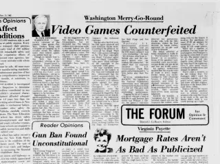 other Newspaper clipping from Nov 15, 1982 5784758