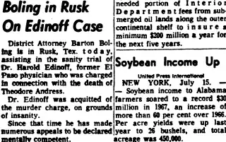 other Newspaper clipping from Jul 15, 1968 5785175