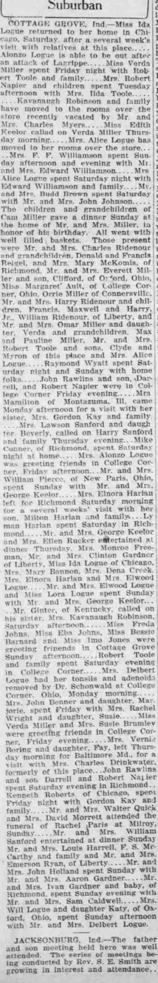 other Newspaper clipping from Nov 22, 1922 5785407