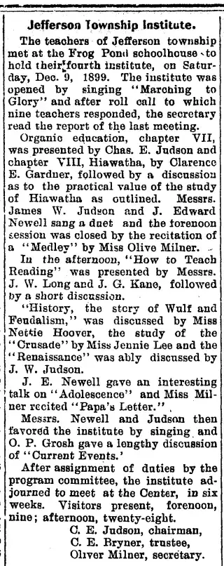 other Newspaper clipping from Dec 16, 1899 5785453