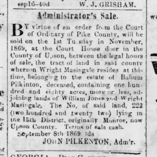 other Newspaper clipping from Oct 28, 1869 5785475