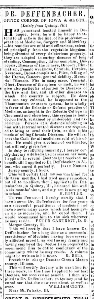 Business Newspaper clipping from Apr 24, 1849 5785544