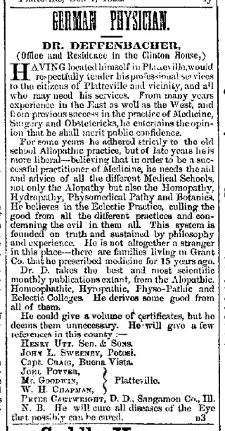 Business Newspaper clipping from Oct 29, 1852 5785548