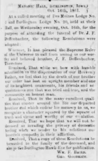 Business Newspaper clipping from Oct 22, 1861 5785581