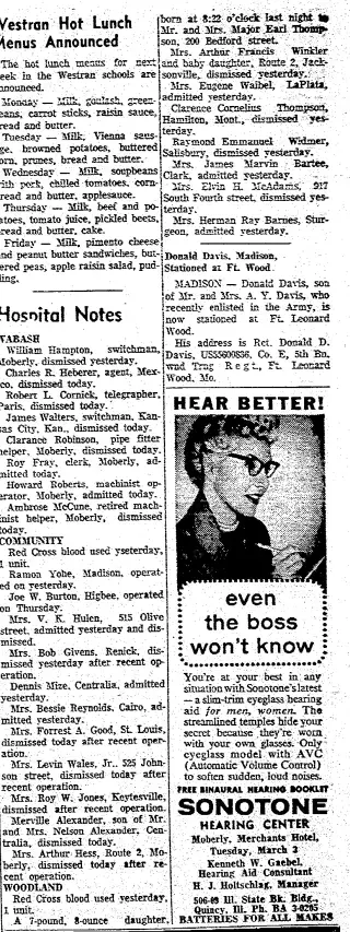 other Newspaper clipping from Feb 28, 1959 5785666