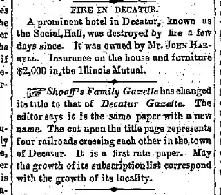 other Newspaper clipping from Apr 6, 1854 5785720