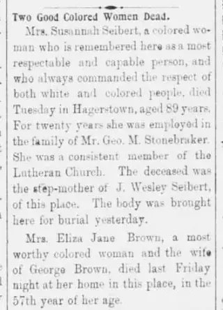Obituary Newspaper clipping from Apr 16, 1896 5785750