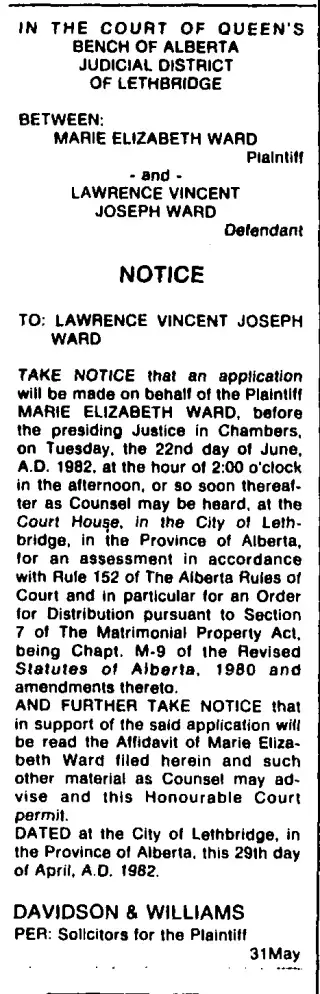 other Newspaper clipping from May 8, 1982 5785808