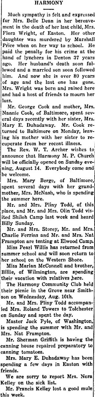 other Newspaper clipping from Aug 13, 1932 5786657