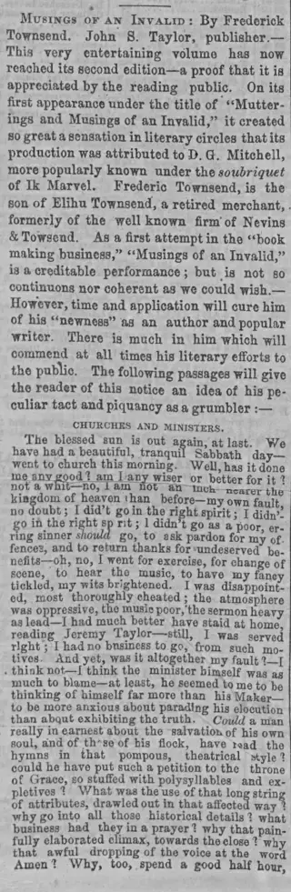 other Newspaper clipping from Feb 29, 1852 5786812