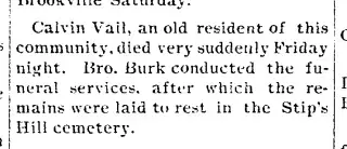 Obituary Newspaper clipping from Feb 6, 1896 5786931