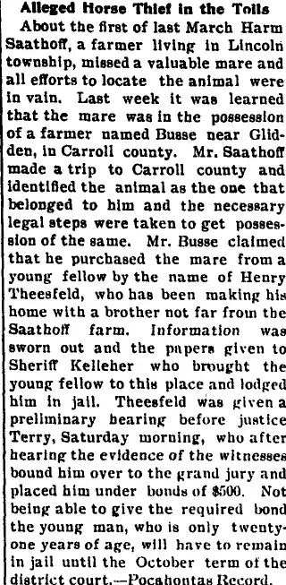 other Newspaper clipping from Jul 28, 1904 5786937