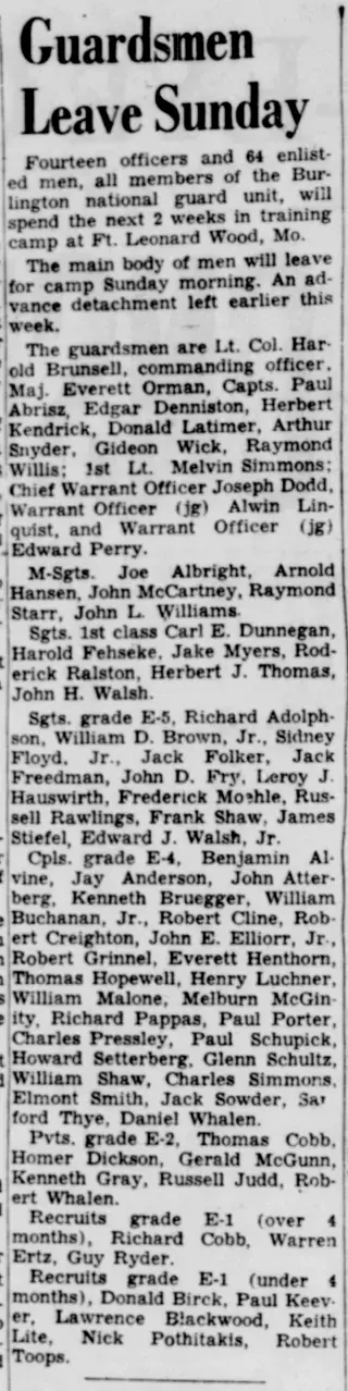 other Newspaper clipping from Jul 29, 1950 5787034