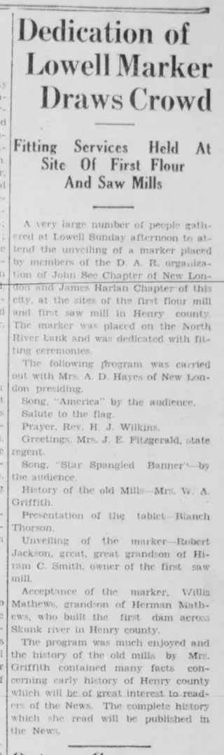 other Newspaper clipping from May 25, 1931 5787539