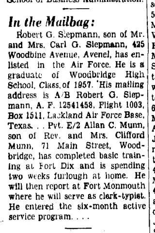 other Newspaper clipping from Aug 22, 1957 5787581