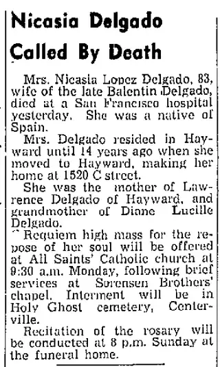 Obituary Newspaper clipping from Jan 31, 1948 5787626
