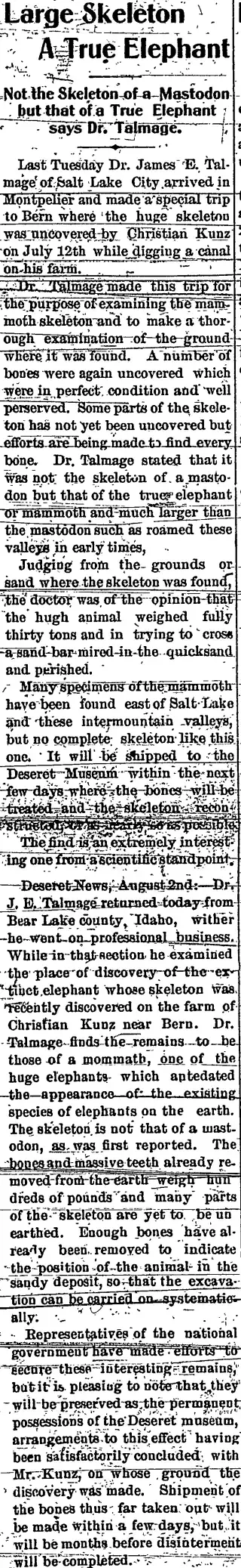 other Newspaper clipping from Aug 4, 1911 5787846