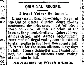 Crime Newspaper clipping from Dec 31, 1884 5787872