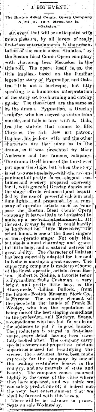 other Newspaper clipping from Apr 23, 1893 5787902