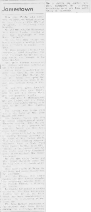 other Newspaper clipping from Apr 21, 1943 5788174