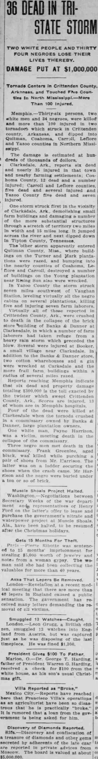 other Newspaper clipping from Dec 30, 1921 5788276
