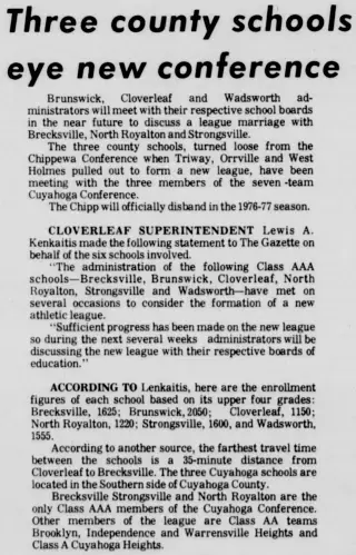 other Newspaper clipping from May 12, 1975 5788281