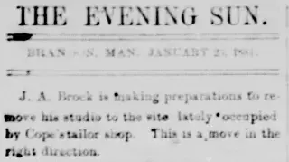 other Newspaper clipping from Jan 25, 1884 5788458