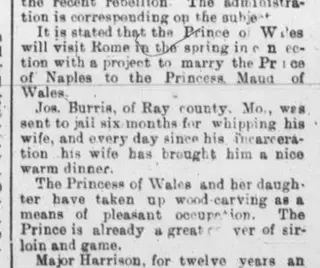 other Newspaper clipping from Feb 11, 1895 5788744