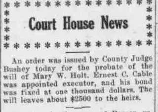 other Newspaper clipping from Jan 17, 1917 5788972
