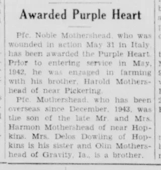other Newspaper clipping from Jun 26, 1944 5788976